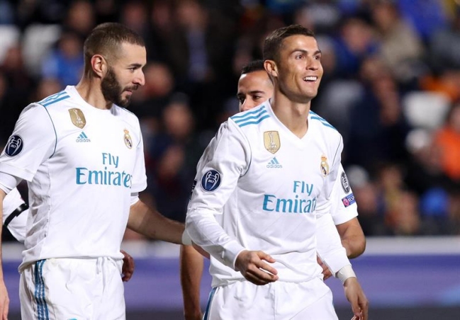 Real Madrid domina nominación de jugadores a equipo ideal de la UEFA