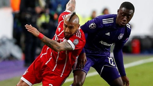 Bayern Munich venció a Anderlecht y mantuvo el tranco en la Champions League