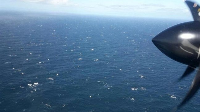 Búsqueda de submarino argentino se centra en indicio 