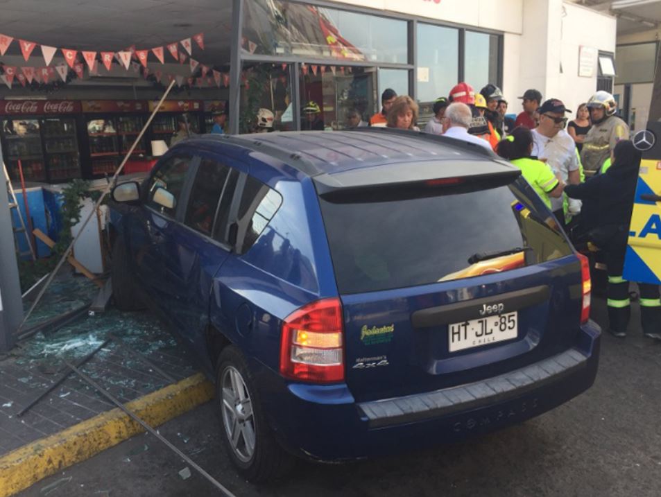 Mujer atropelló a su marido por error en Tocopilla