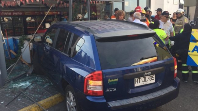 Mujer atropelló a su marido por error en Tocopilla