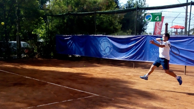 Víctor Núñez es el tercer chileno en semifinales en el Futuro de Curicó