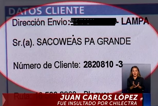 Enel deberá pagar dos millones de pesos a cliente que insultó en una boleta