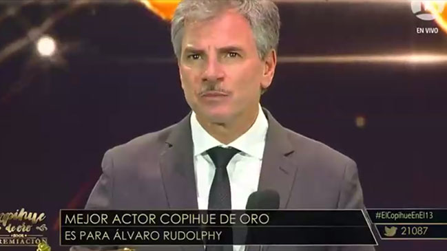 El raspacacho de Alvaro Rudolphy a su propio canal