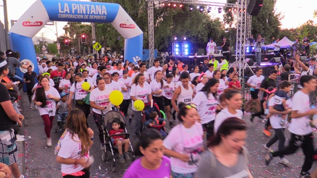 Más de 3.000 personas dieron vida a la Sexta Corrida Nocturna de La Pintana