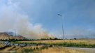 Controlan incendio forestal que amenazó cárcel de Punta Peuco