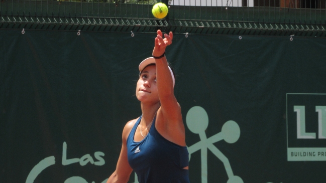 Ivania Martinich celebró en el inicio de la Copa Las Condes