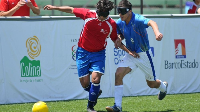 Chile perdió ante Colombia en su debut en la Copa América de Fútbol Ciego