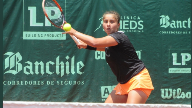 Bárbara Gatica fue eliminada en octavos de final de la Copa Las Condes
