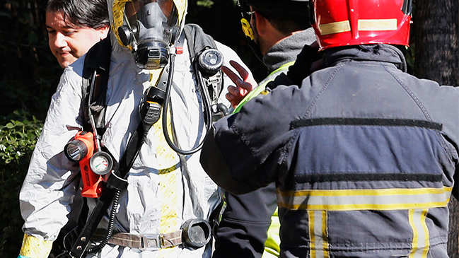 Emergencia química en San Joaquín por hombre que se suicidó con cianuro
