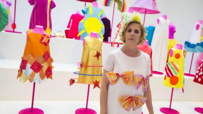 Agatha Ruiz de la Prada usó una burka al firmar su divorcio