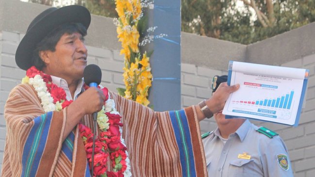 Evo Morales confirmó nueva candidatura y trató de 