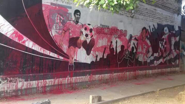 Mural en homenaje a Francisco 
