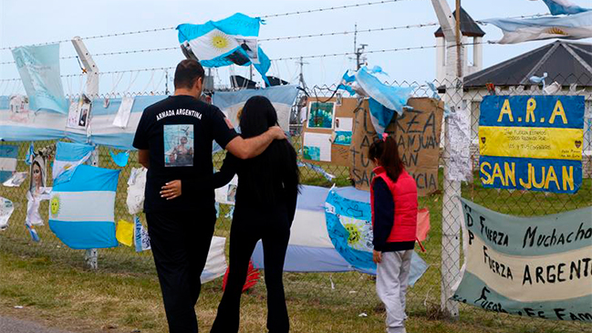 Armada finalizó búsqueda de sobrevivientes del submarino San Juan