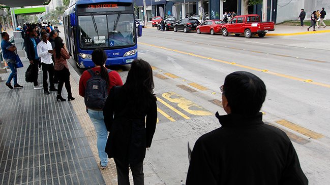 Revisa el plan especial del Transantiago por la huelga en el Tren Central