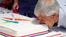 Piñera celebró su cumpleaños con \