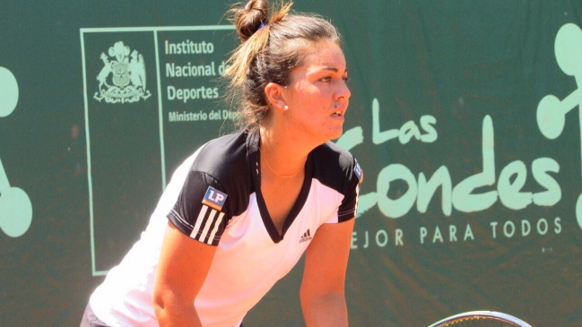 Fernanda Brito sucumbió en la final de la Copa Las Condes