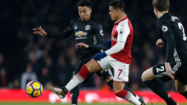 Manchester United fue certero y derribó a Arsenal en uno de los partidos más intensos de la temporada