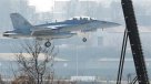 Seis cazas F-22 estadounidenses llegaron a Corea del Sur para realizar maniobras