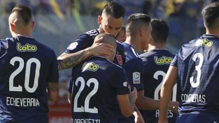 Lorenzetti finiquitó una acción colectiva y marcó el segundo gol de U. de Chile