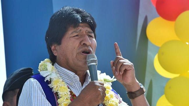 Evo Morales dice que opositores 