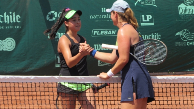 Tenistas nacionales cayeron en inicio de la Copa LP Chile en Chicureo