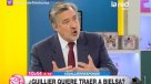 Alejandro Guillier explicó su intención de traer de vuelta a Bielsa