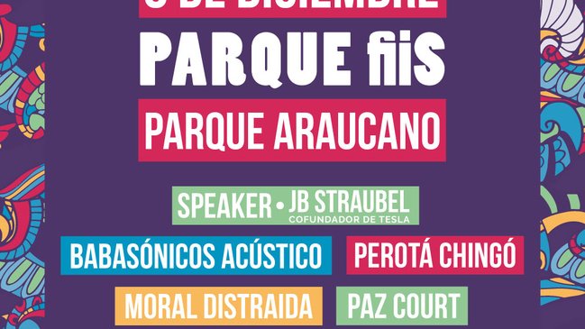 fiis 2017 da a conocer sus horarios y mapa de atracciones