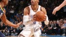 Russell Westbrook logró un triple doble para Oklahoma en triunfo ante Utah