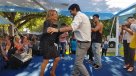Cathy Barriga celebra al ritmo de \