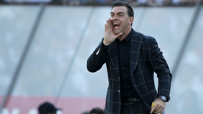 Pablo Guede: No pienso en el futuro, solo quiero ser campeón el sábado ante Huachipato