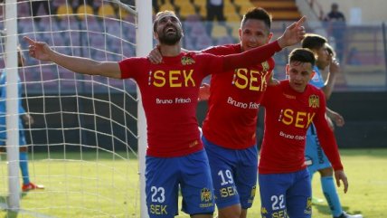 La formación titular de una Unión Española con esperanzas en lograr el título