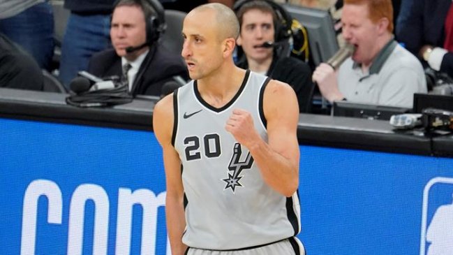 Emanuel Ginóbili selló el triunfo de San Antonio Spurs sobre Boston Celtics en la NBA