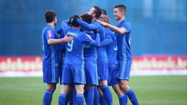 Angelo Henríquez fue titular en la goleada de Dinamo Zagreb sobre Istra 1961 en Croacia