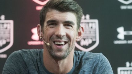 El multicampeón olímpico Michael Phelps visitó el Mall Plaza Los Domínicos