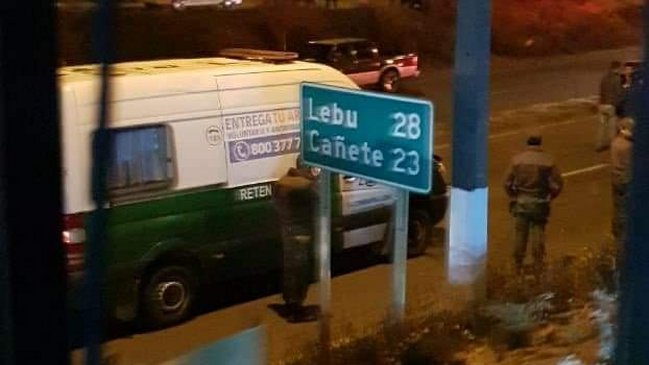 Hombre falleció tras ser atropellado por furgón de Carabineros en Los Álamos