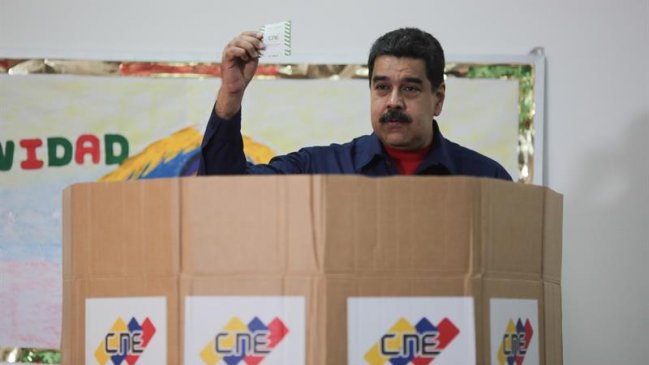 Maduro anunció que chavismo ganó 