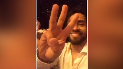 Jorge Valdivia compartió parte de la celebración alba por la estrella 32