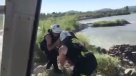 Carabineros rescató a madre e hijo que fueron arrastrados por el río Maule