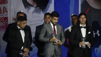   La Gala del Fútbol chileno premió a los mejores del 2017 