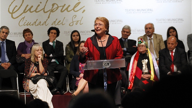 Presidenta Bachelet rechazó acusaciones 