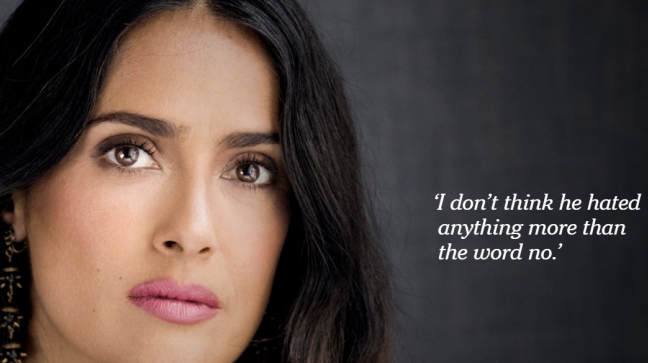 Salma Hayek: Harvey Weinstein es mi monstruo también