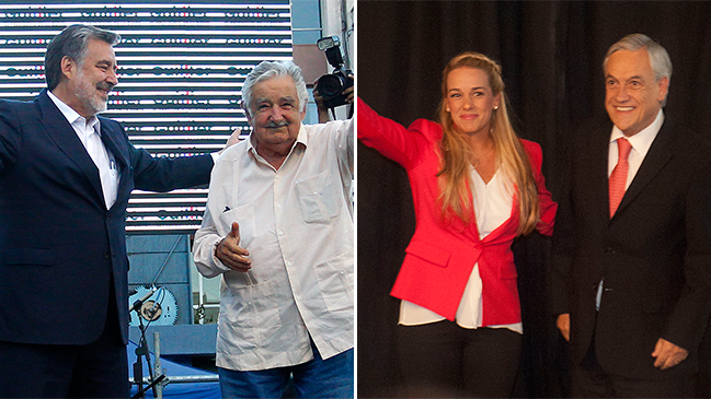 Figuras internacionales marcan etapa final de las campañas de Guillier y Piñera