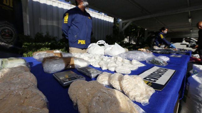 PDI desbarató a dos bandas de narcotráfico en Conchalí