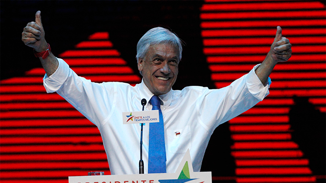 Sebastián Piñera en su cierre de campaña: 