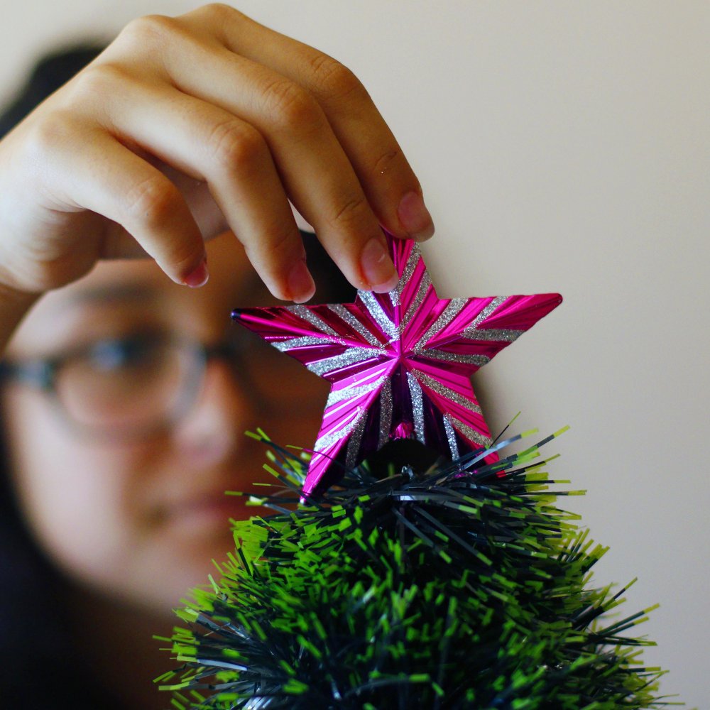 Abuela compró unos colaless pensando que eran adornos navideños