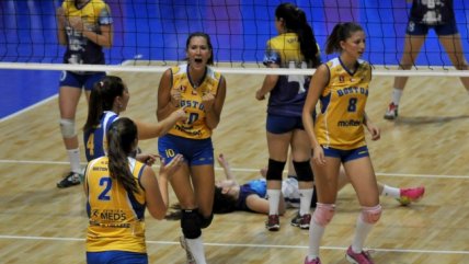 Boston College sacó ventaja en la final femenina de la Liga Chilena de Voleibol