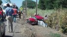 Accidente múltiple dejó un fallecido en ruta que une Los Ángeles y Nacimiento