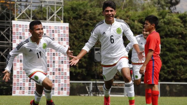 México sub 17 derrotó a una selección chilena que luchará por evitar ser última en la Copa UC