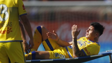 Sebastián Leyton fue operado de la doble fractura que sufrió en duelo entre Everton y U. Española